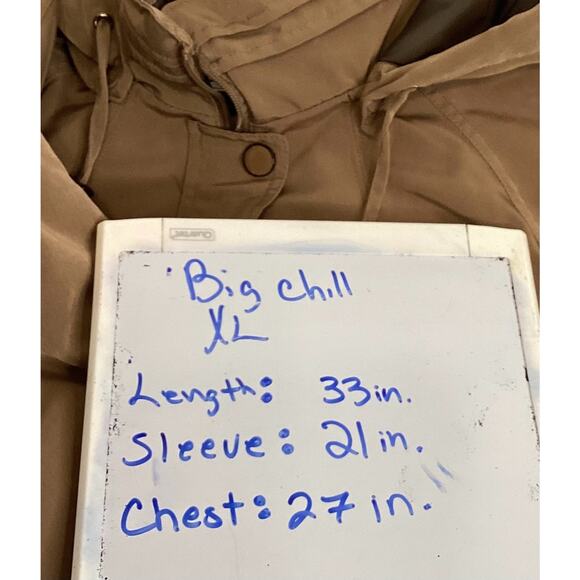 Big Chill Women’s Winter Coat | XL | Like New | Quilted & Hooded Free Shipping - Picture 2 of 15